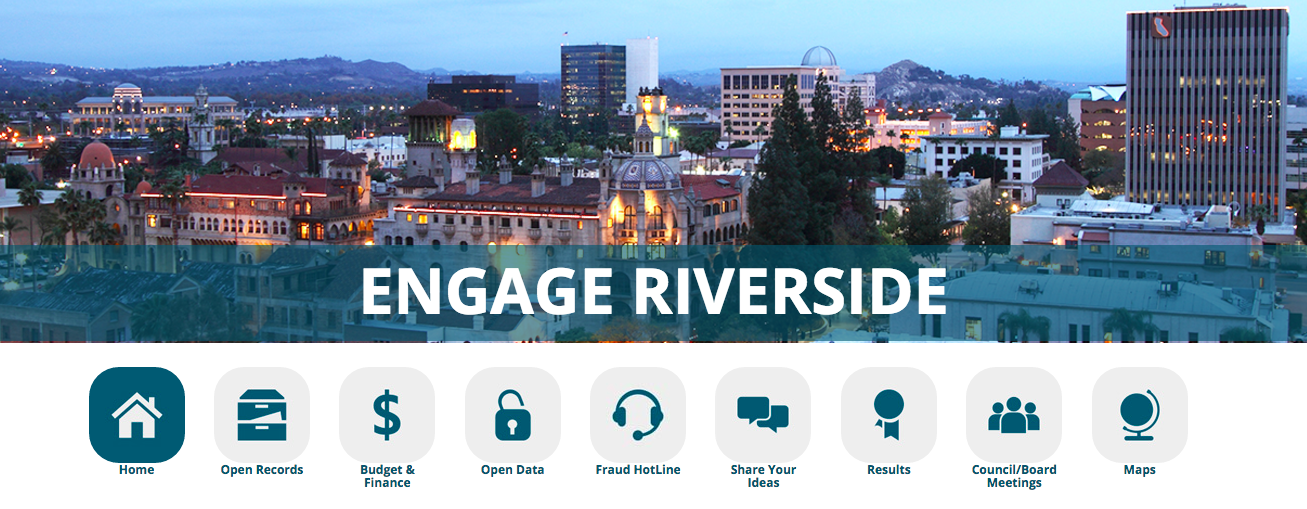 City of Riverside's customer-centric website design