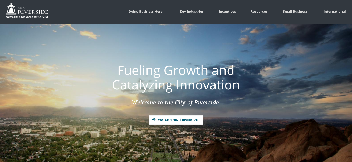Riverside Community Development Modernizing Citizen Services - Website